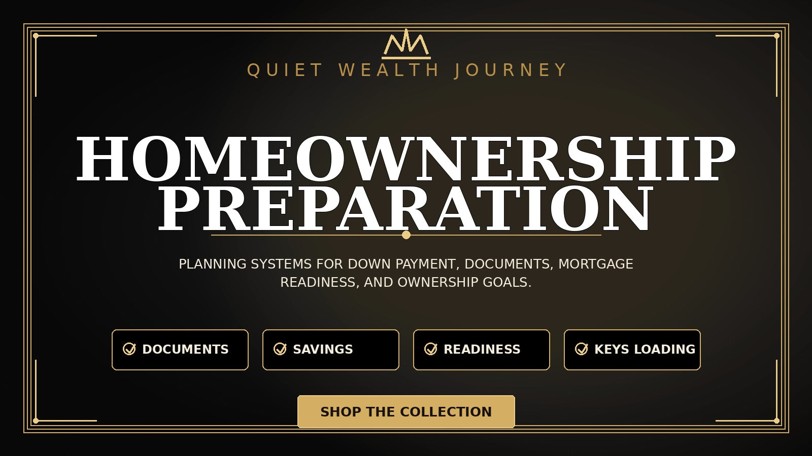 Premium collection banner
