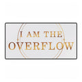 I Am the Overflow Gold Affirmation Desk Mat — featured product view by Quiet Wealth Journey