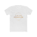 I Am the Overflow Gold Affirmation Tee — featured product view by Quiet Wealth Journey