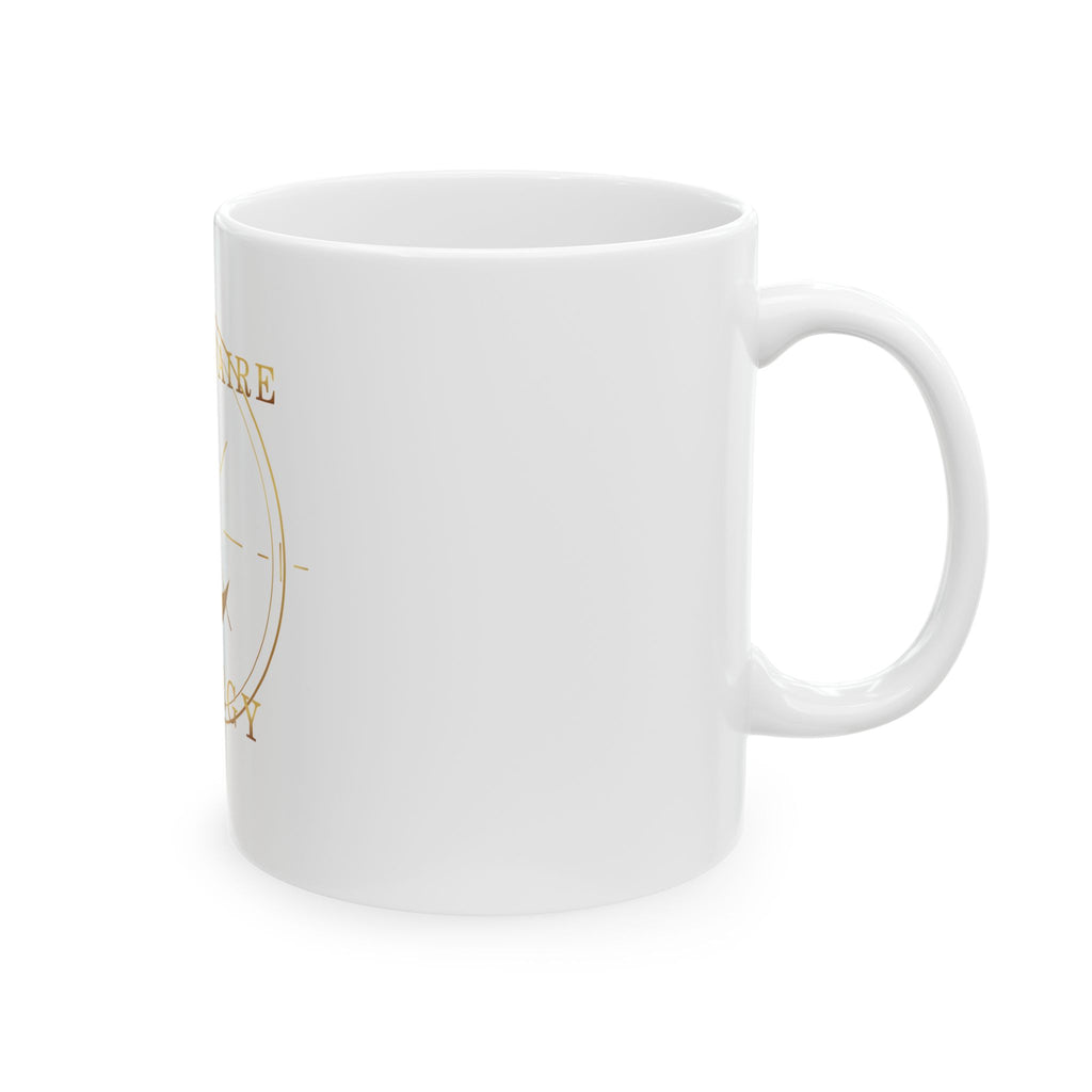 Billionaire Energy Gold Affirmation Mug — additional product view by Quiet Wealth Journey