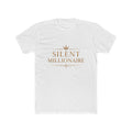 Silent Millionaire Gold Statement Tee — featured product view by Quiet Wealth Journey