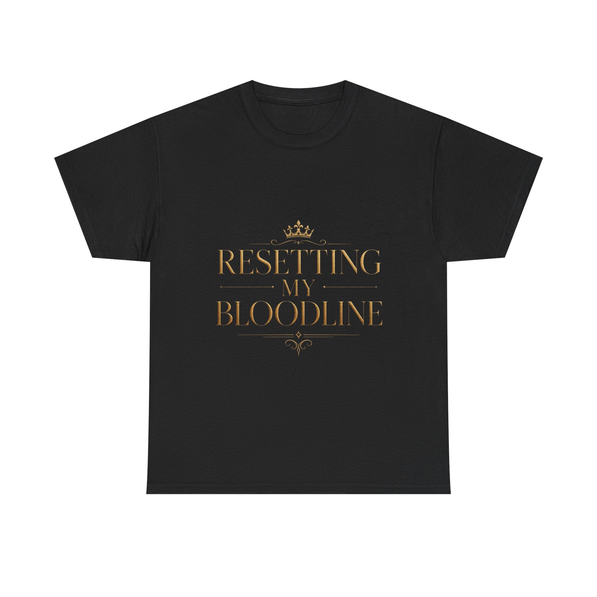 Resetting My Bloodline Heavy Cotton Tee — featured product view by Quiet Wealth Journey