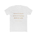 Rich in Peace, Purpose & Life Affirmation Tee — featured product view by Quiet Wealth Journey