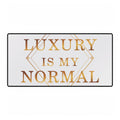 Luxury Is My Normal Gold Affirmation Desk Mat — featured product view by Quiet Wealth Journey