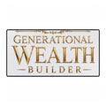 Generational Wealth Builder Gold Desk Mat — featured product view by Quiet Wealth Journey