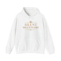 Silent Millionaire Gold Statement Hoodie — featured product view by Quiet Wealth Journey