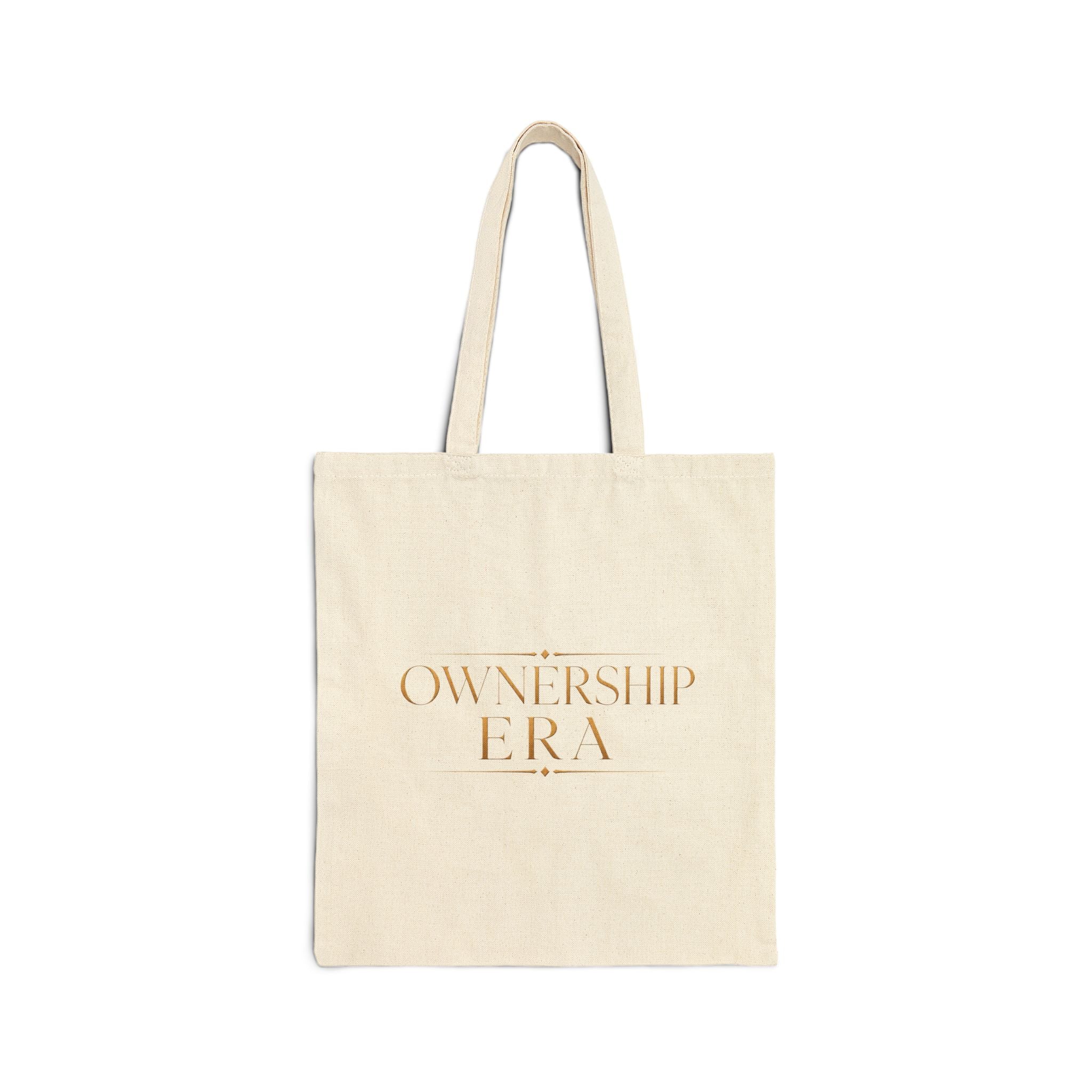 Ownership Era | Quiet Wealth Journey Canvas Tote Bag