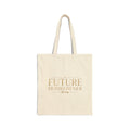 Future Homeowner | Quiet Wealth Journey Canvas Tote Bag