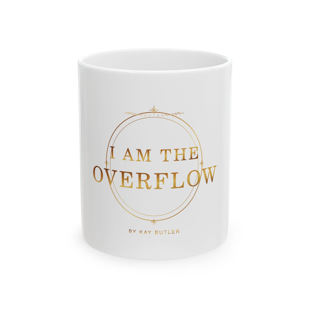I Am the Overflow Affirmation Mug — featured product view by Quiet Wealth Journey