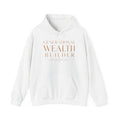 Generational Wealth Builder Gold Statement Hoodie — featured product view by Quiet Wealth Journey