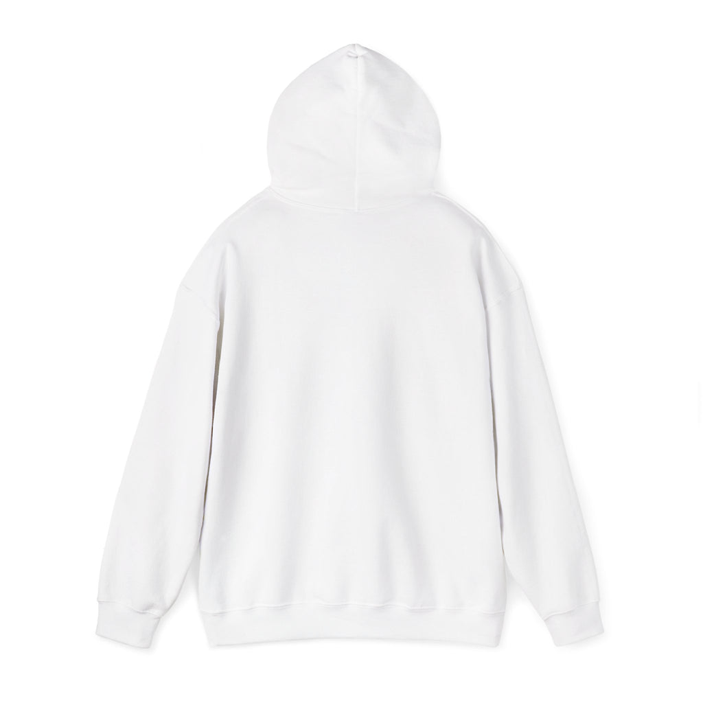 I Am the Overflow Gold Affirmation Hoodie — design detail view by Quiet Wealth Journey