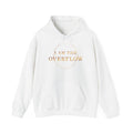 I Am the Overflow Gold Affirmation Hoodie — featured product view by Quiet Wealth Journey