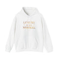 Luxury Is My Normal Gold Affirmation Hoodie — featured product view by Quiet Wealth Journey