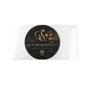 Quiet Wealth Journey Lifestyle Vanity Plate – Dark — featured product view by Quiet Wealth Journey