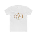 QWJ Gold Crown Monogram Tee — featured product view by Quiet Wealth Journey