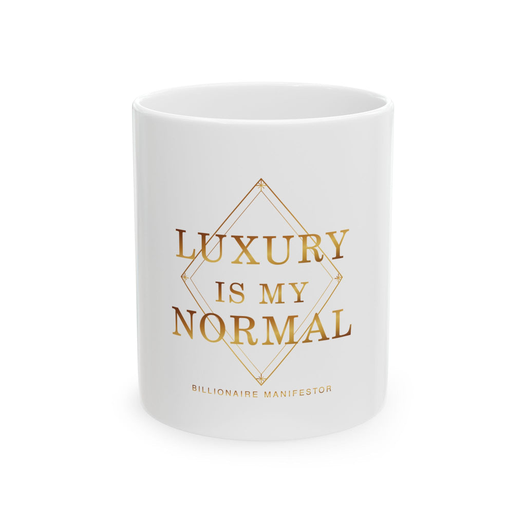 Luxury Is My Normal Affirmation Mug — featured product view by Quiet Wealth Journey
