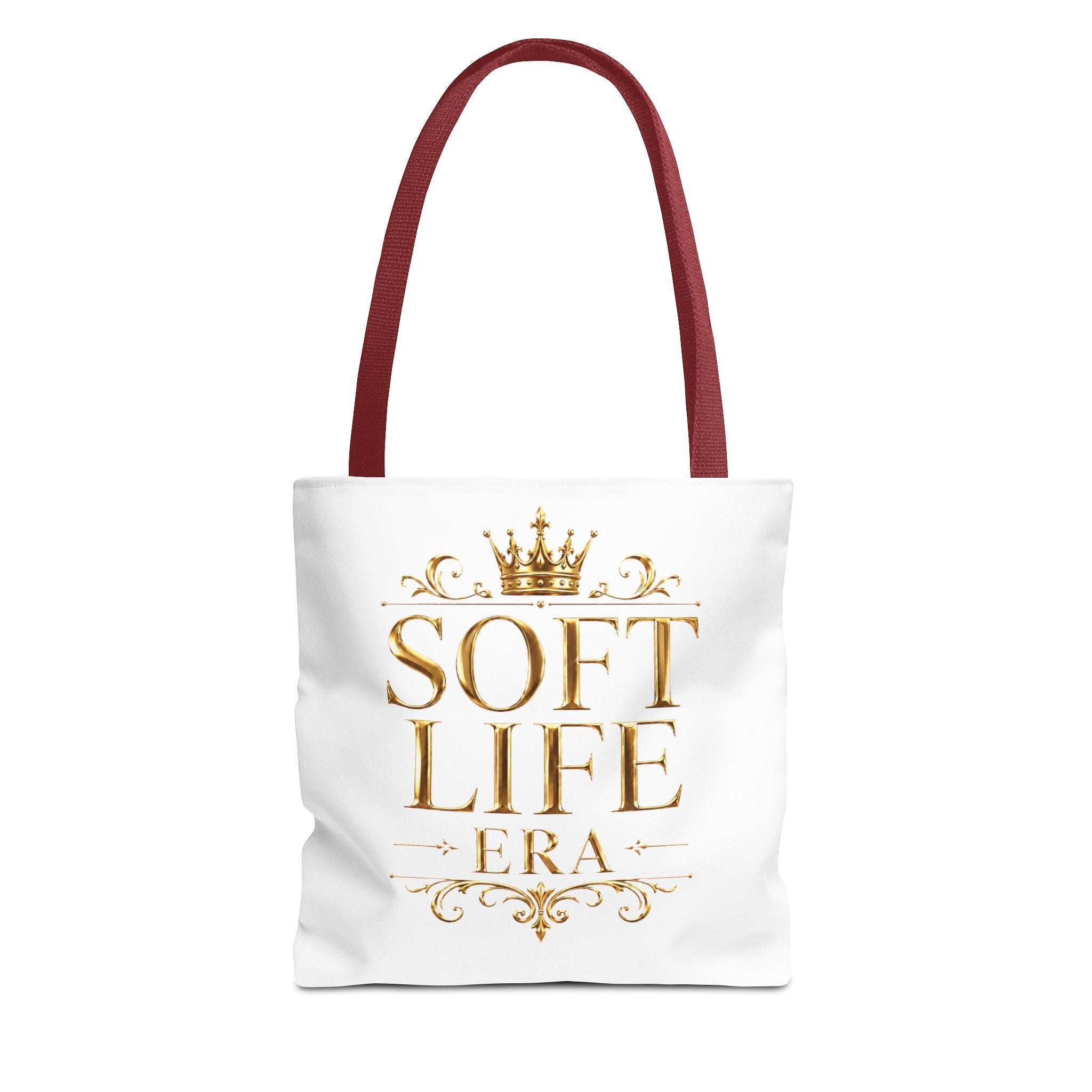 Soft Life Era Gold Statement Tote — alternate product view by Quiet Wealth Journey