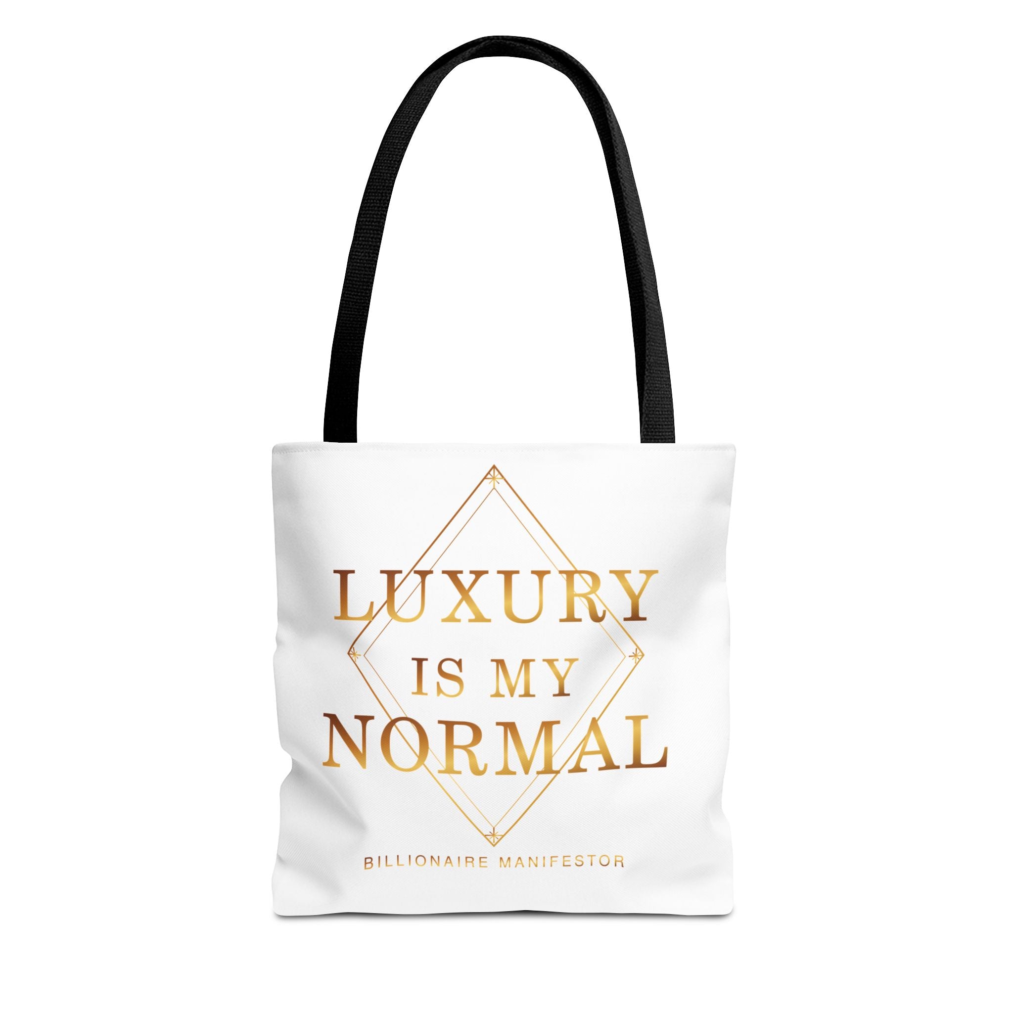Luxury Is My Normal Gold Statement Tote — featured product view by Quiet Wealth Journey
