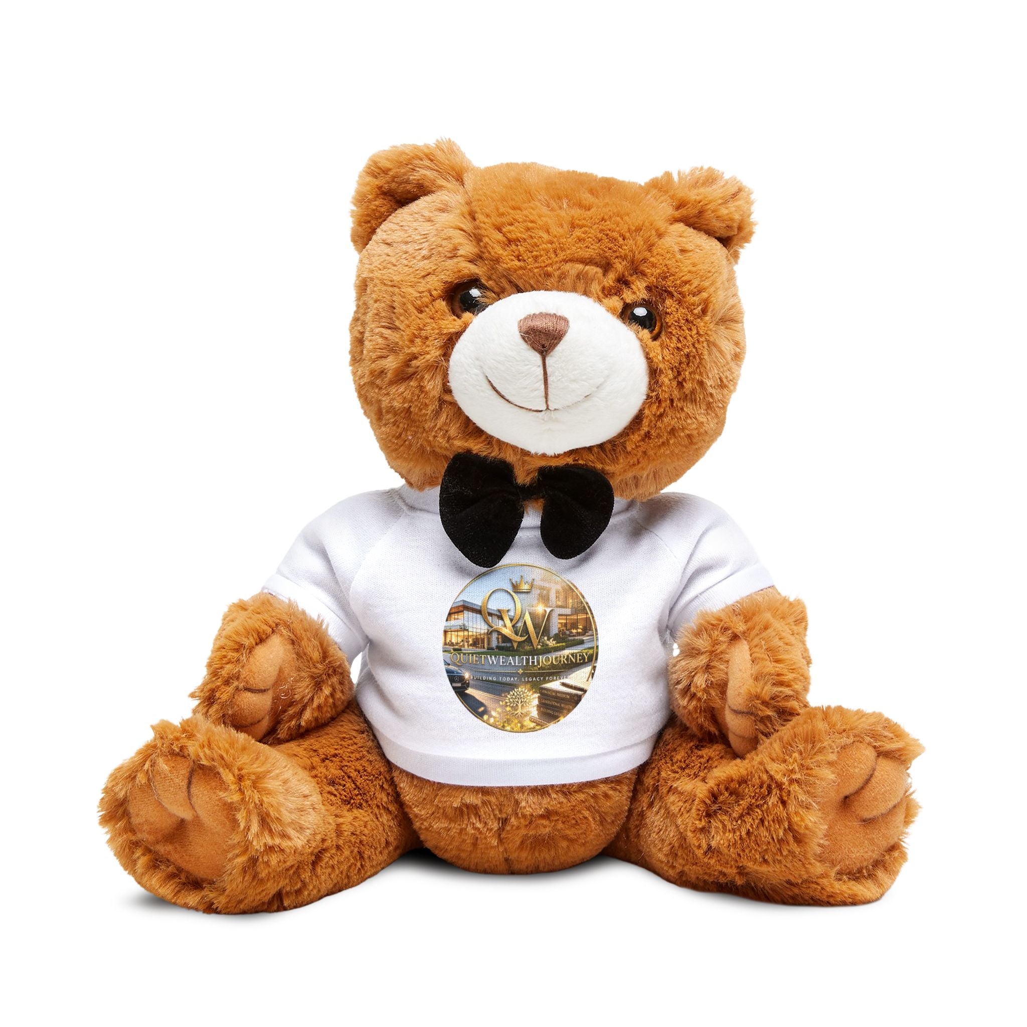 Quiet Wealth Journey Lifestyle Teddy Bear – Light — featured product view by Quiet Wealth Journey