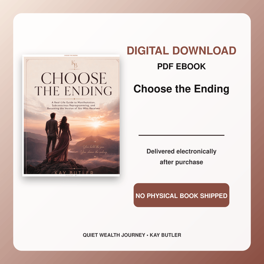Choose the Ending by Kay Butler - digital download notice