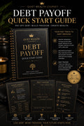 Debt Payoff Quick Start Guide premium digital download mockup
