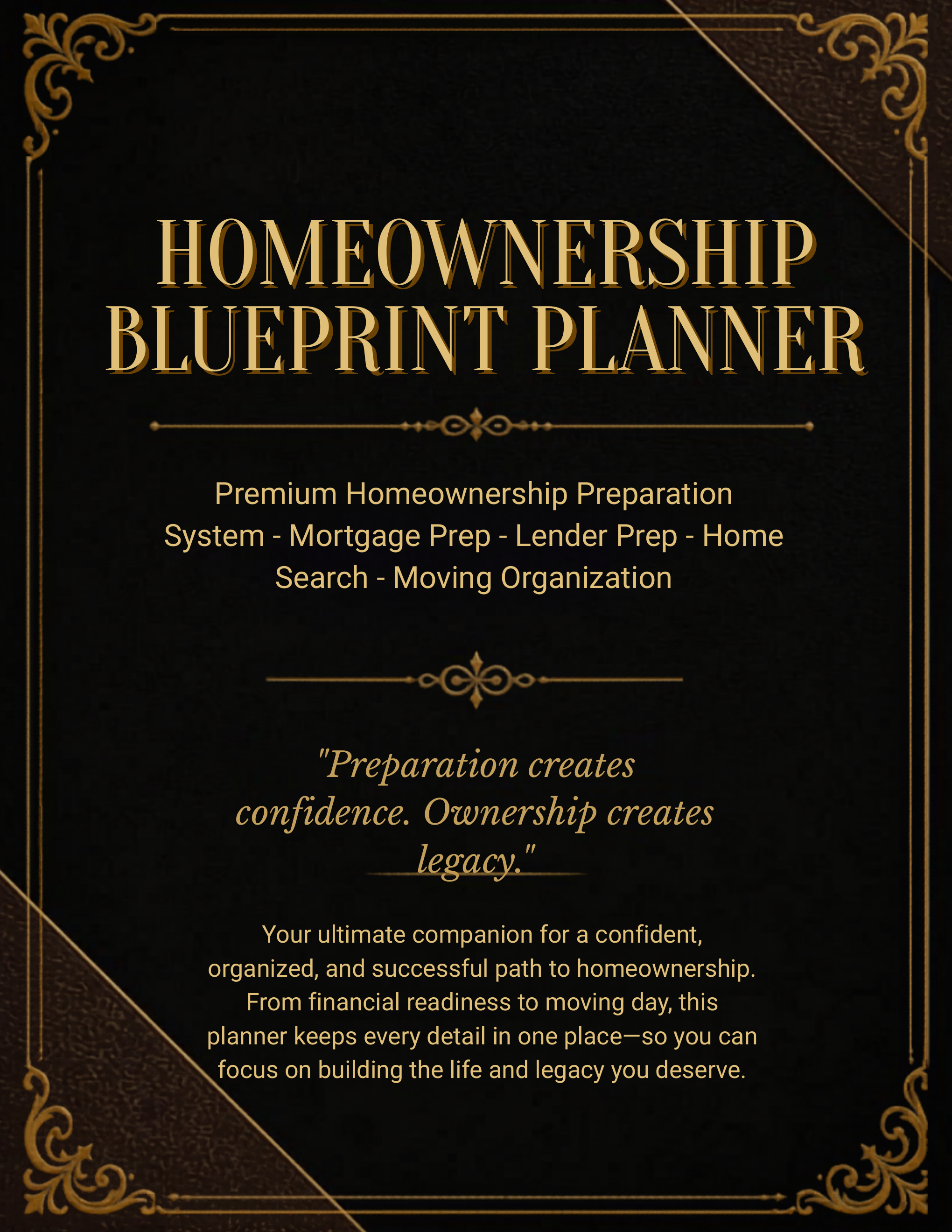 Homeownership Blueprint Planner exact ebook cover