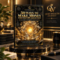 Quiet Wealth Journey 50 Ways to Make Money With What You Already Have premium luxury hero mockup
