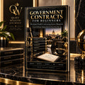 Quiet Wealth Journey Government Contracts for Beginners premium luxury contracting ebook mockup