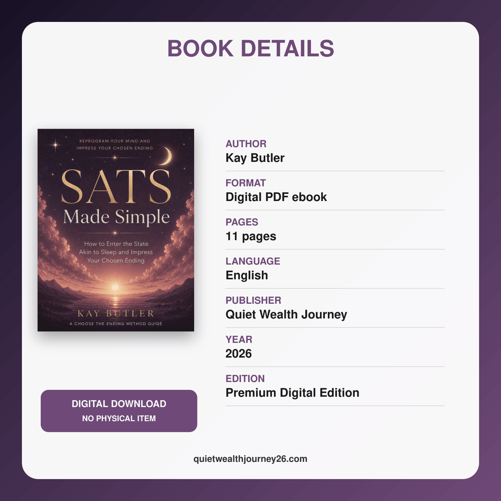 SATS Made Simple by Kay Butler - book details