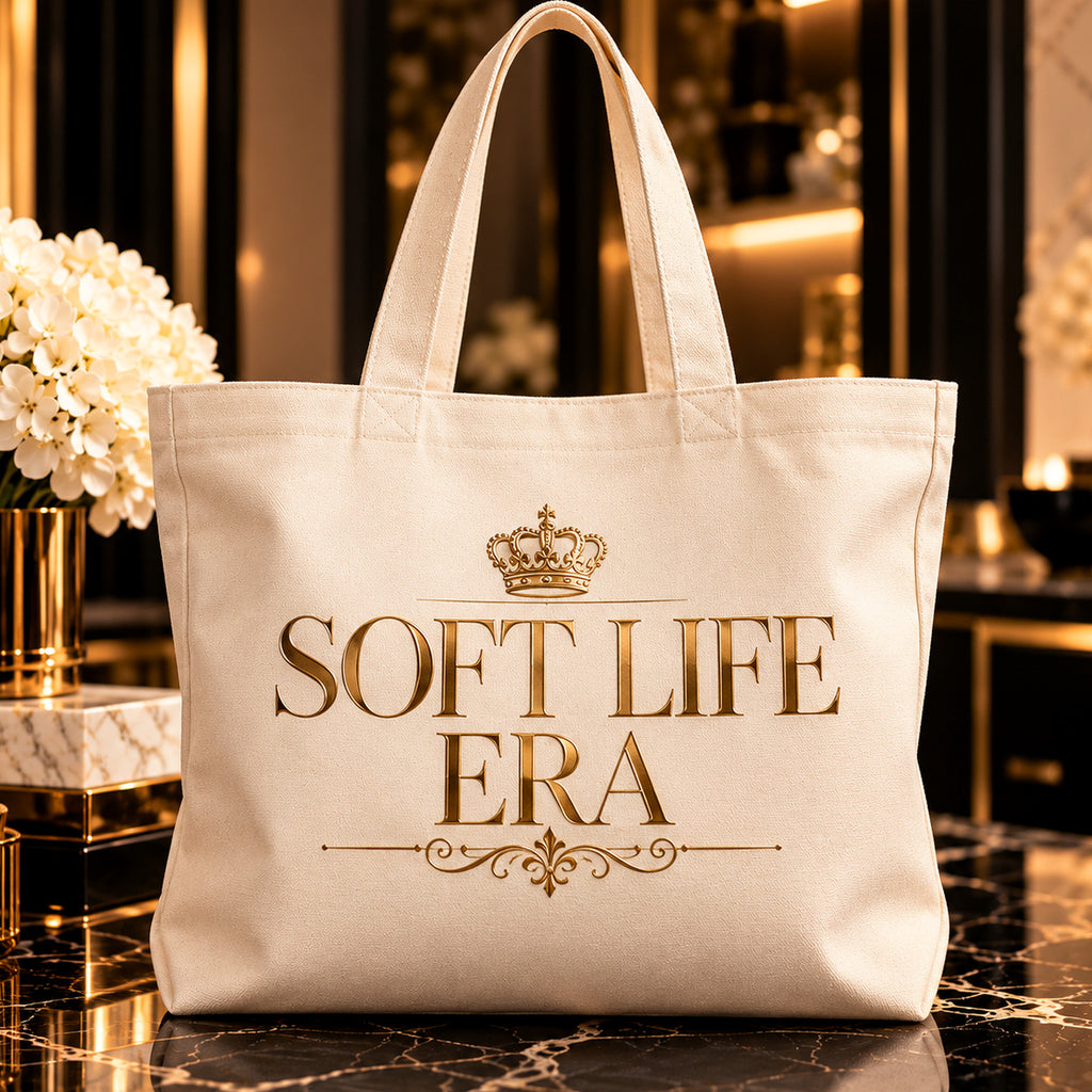 SOFT LIFE ERA tote — premium luxury lifestyle