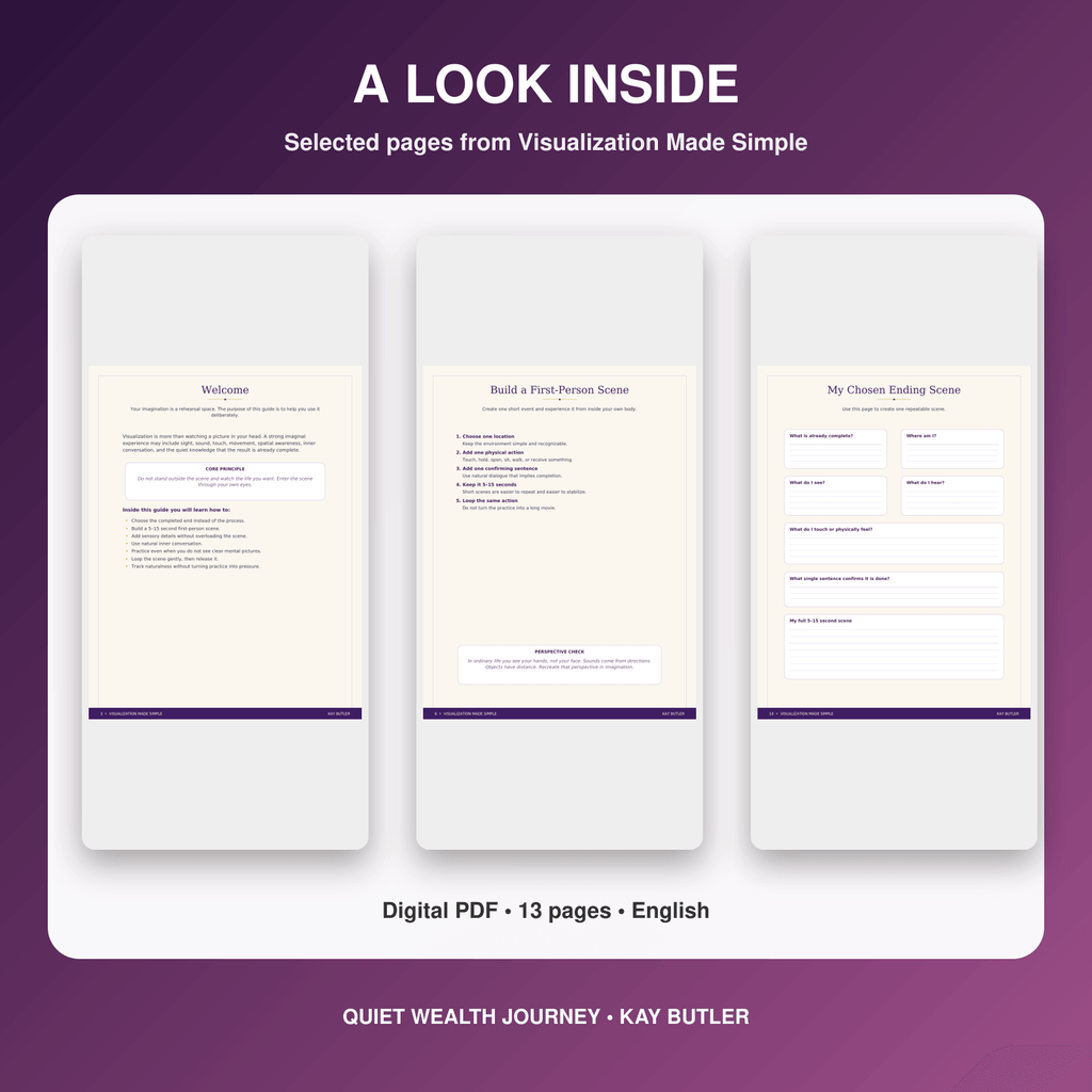 Visualization Made Simple by Kay Butler - interior page preview